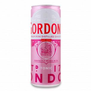 Напиток слабоалкогольный Gordon`s Pink Gin&Tonic ж/б