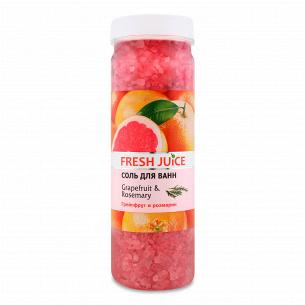 Соль для ванн Fresh Juice Grapefruit&Rosemary