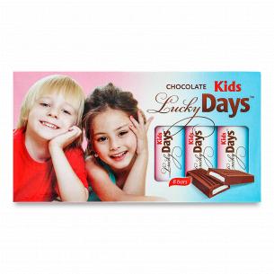 Шоколад молочний Lucky Days Kids з молочной начинкою