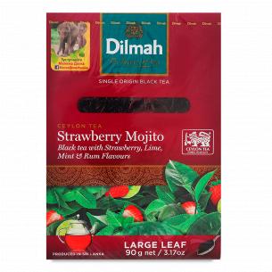 Чай чорний Dilmah Mojito Strawberry