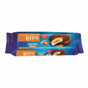 Кекс Luppo с маршмеллоу и карамелью в шоколаде