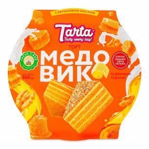 Торт Tarta Медовик бисквитный блистер