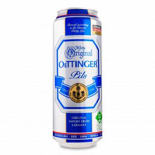 Пиво Oettinger Pils світле з/б