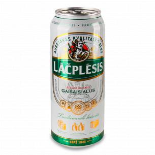 Пиво Lacplesis світле безалкогольне з/б