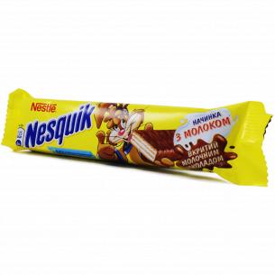 Вафли Nesquik Nestle в молочном шоколаде
