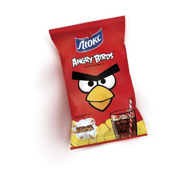 Карамель «Чупа Чупс», мини Angry Birds, 90 г