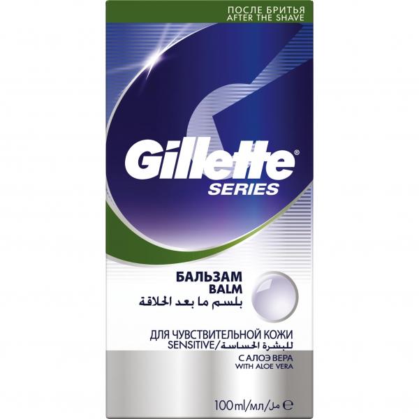 Бальзам после бритья Gillette Series Для чувствительной кожи