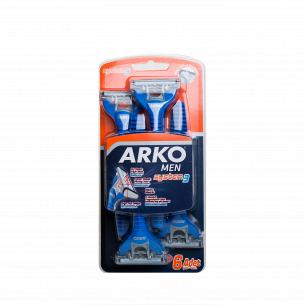 Станки для бритья Arko T3 тройное лезвие