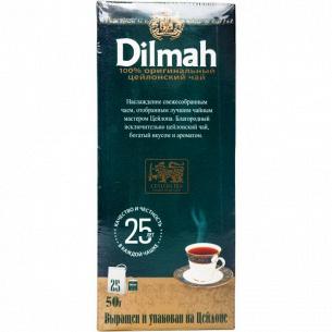 Чай Dilmah Премиум с ярлыком