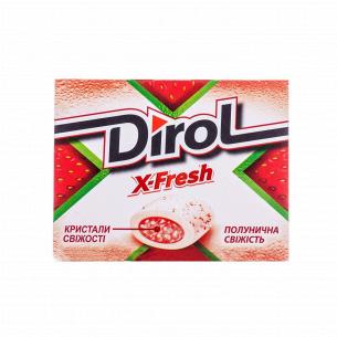 Резинка жевательная Dirol X-Fresh клубничная свеж